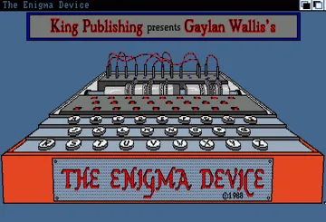 Enigma Device, The screen shot title